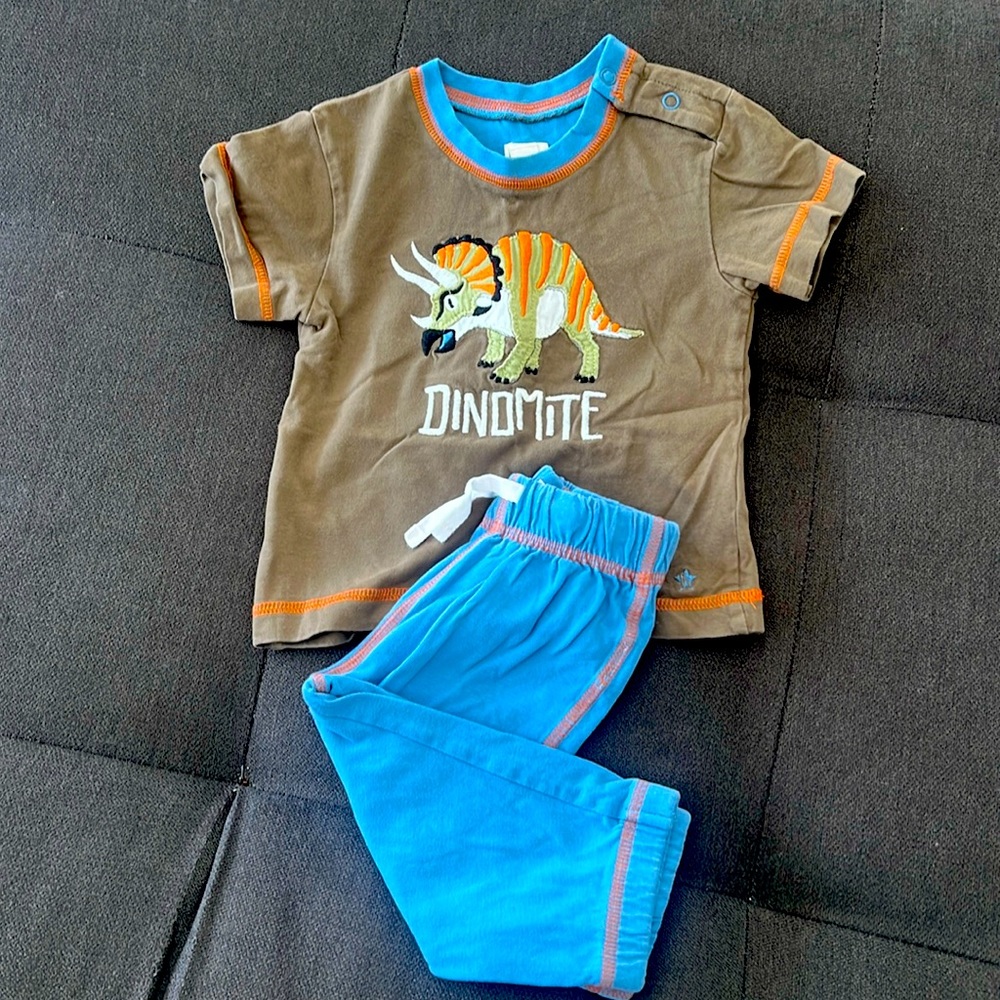 6-12 month Hatley outfit